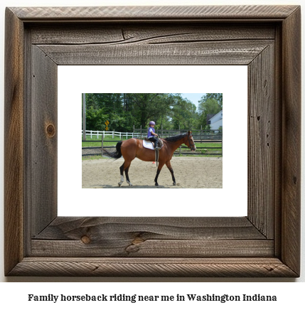 family horseback riding near me in Washington, Indiana